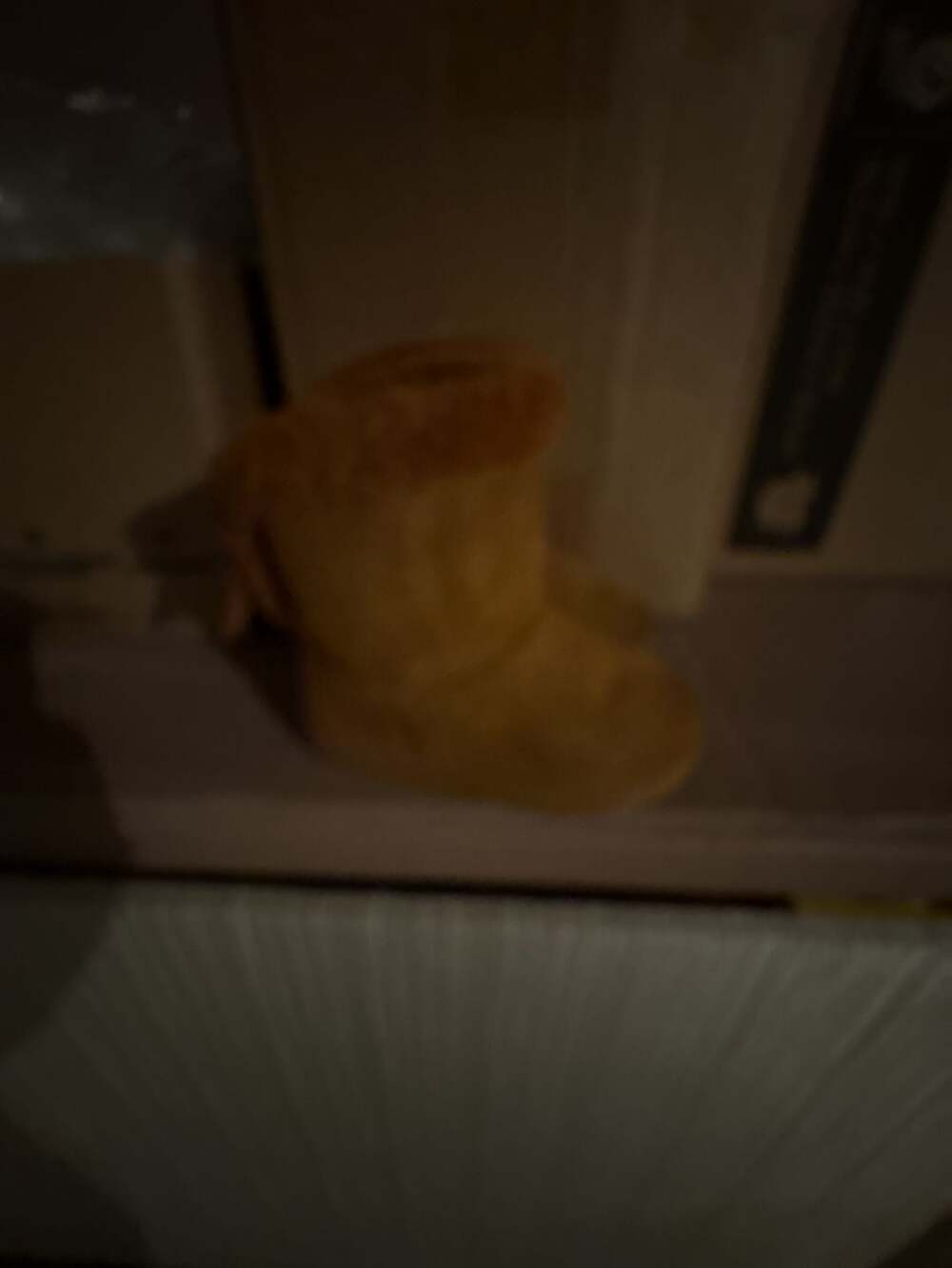Tan Bow Faux Fur Lined Winter Boots